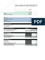 Small Business Cash Flow Projection: Innovative Speakers