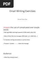 Email Writing 1 PDF