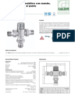 Mezclador Termostático PDF