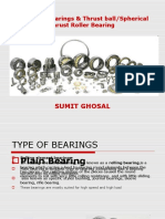 Spherical and Spherical Thrust Bearings