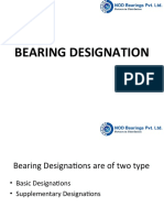 Bearing Designation - 1