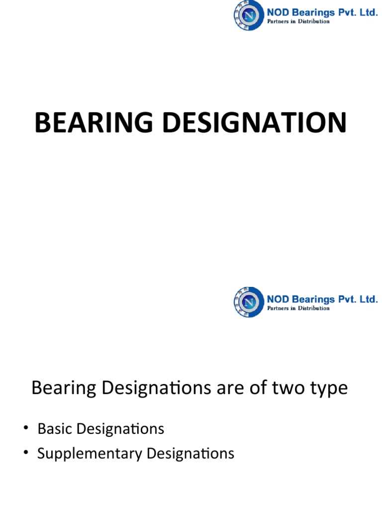 Bearing Designation 1 PDF Bearing (Mechanical) Teaching Mathematics