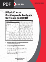 Oscillograph Analysis Software M-3801D-SP