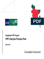 PPP Lifecycle Process Flow: Consultation Document