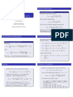 Numerical Differentiation: Forward and Backward Differences