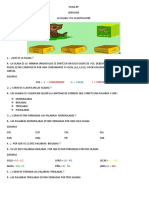 Lenguaje Ficha - Actividad PDF