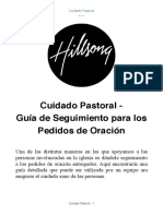 Prayer Request Manual Spanish