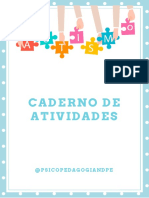 Caderno de Atividades Autismo PDF