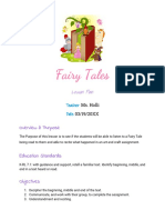 Fairy Tales: Lesson Plan