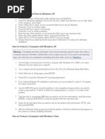 How To Format A Hard Drive (Format PC)