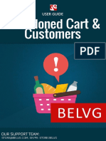 Abandoned Cart & Customers User Guide