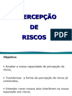 Treinamento Percepção de Riscos