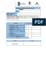 Guía de Observación Reporte de Investigación