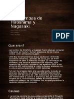 Las Bombas de Hiroshima y Nagasaki