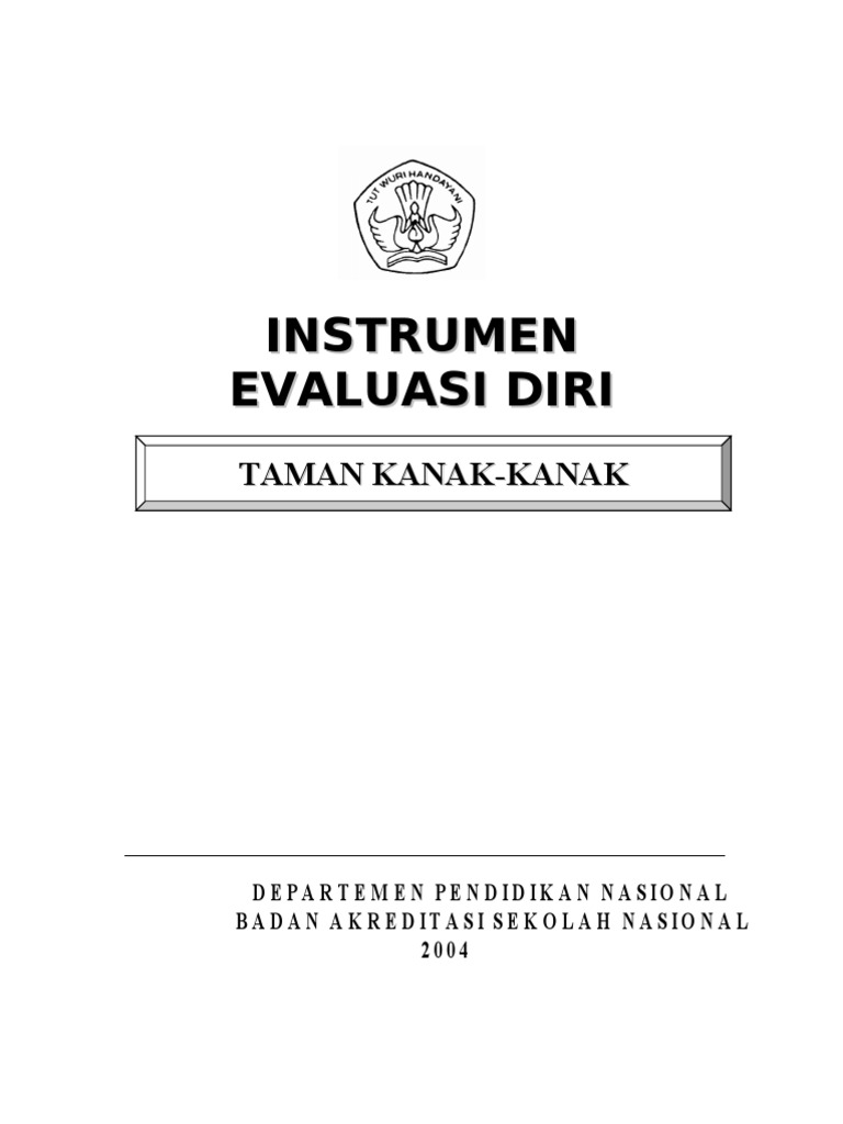 Instrumen Eds Paud Tk 32+ Panduan Upload Dokumen