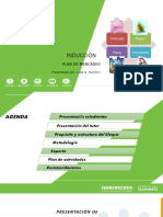 Induccion Plan de Mercadeo