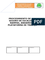 PROCEDIMIENTO DE USO SEGURO DE ESCALERAS, RAMPAS, ANDAMIOS Y PLATAFORMAS DE TRABAJO.doc