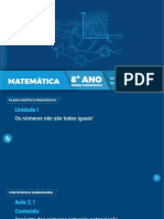 8º Ano EF Matemática - Aula 2