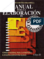 Manual para La Elaboración de Tesis PDF
