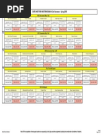 DATE SHEET FOR MID TERM EXAM of 2nd Semesters - Spring 2020