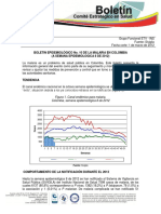 Boletin Informativo SIVIGILIA Malaria.