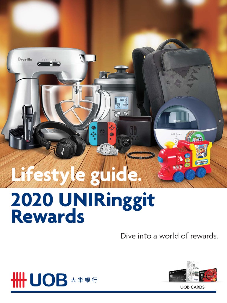 Uniringgit Rewards Redemption Catalogue PDF | PDF | Cookware And Bakeware |  Blender
