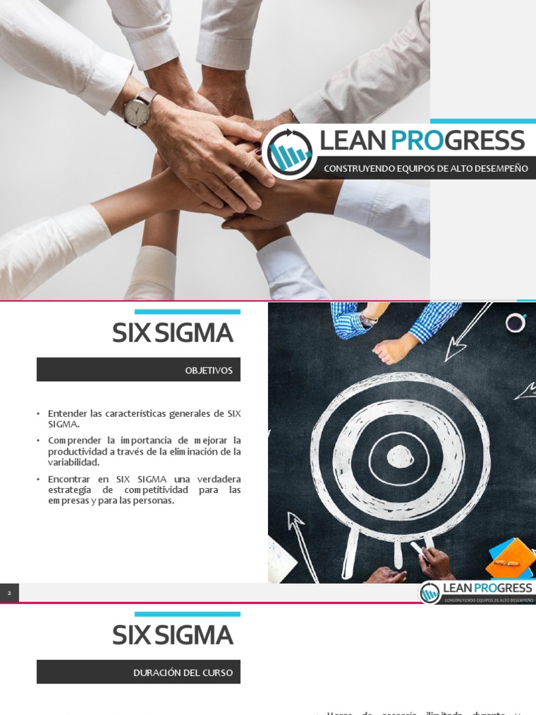 Curso Online de Six Sigma y Lean | PDF | Six Sigma | Business