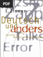 Download Zimmer_Dieter E - Deutsch Und Anders by Totgeliebt SN46056172 doc pdf