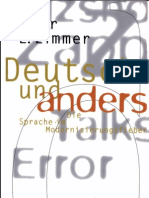 Zimmer_Dieter E. - Deutsch Und Anders