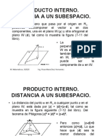 5DistanciaSubespacioEV1 1 PDF