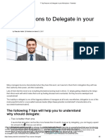 7 Top Reasons to Delegate in your Workplace - Potential