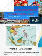 Nationalism Movement in Southeast Asia