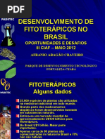 DESENVOLVIMENTO DE FITOTERAPICOS NO BRASIL.ppt