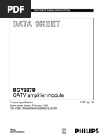 Data Sheet: BGY887B