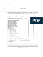 Calidad Restaurante PDF
