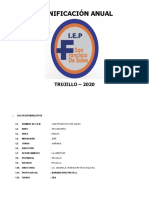 Modelo Planificación Anual 2020 Secundaria - 2