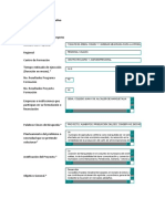 Proyecto Formativo Tecnico en Procesamiento de Frutas y Hortalizas