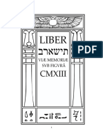 Aleister Crowley - Liber 913 - Liber CMXIII - Liber ThIShARB Viæ Memoriæ