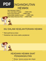 PENGANGKUTAN HEWAN