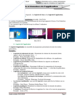 Logiciels Et Domaines D'application PDF