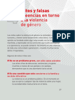 4 Mitos y Falsas Creencias en Torno A La Violencia de Género PDF