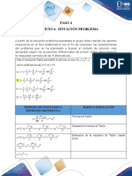 Ejercicio 4. Situación Problema