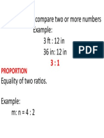 Ratio and Proportion