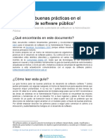 Codigo de Buenas Practicas en El Desarrollo de Software Publico v1.0.0 Final PDF