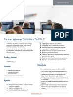 FortiWLC - Fortinet Wireless Controller PDF