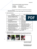 Kuesioner Pelaksanaan Pembelajaran Dirumah