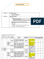 Plantilla - Plan de Adecuación 4° Primaria