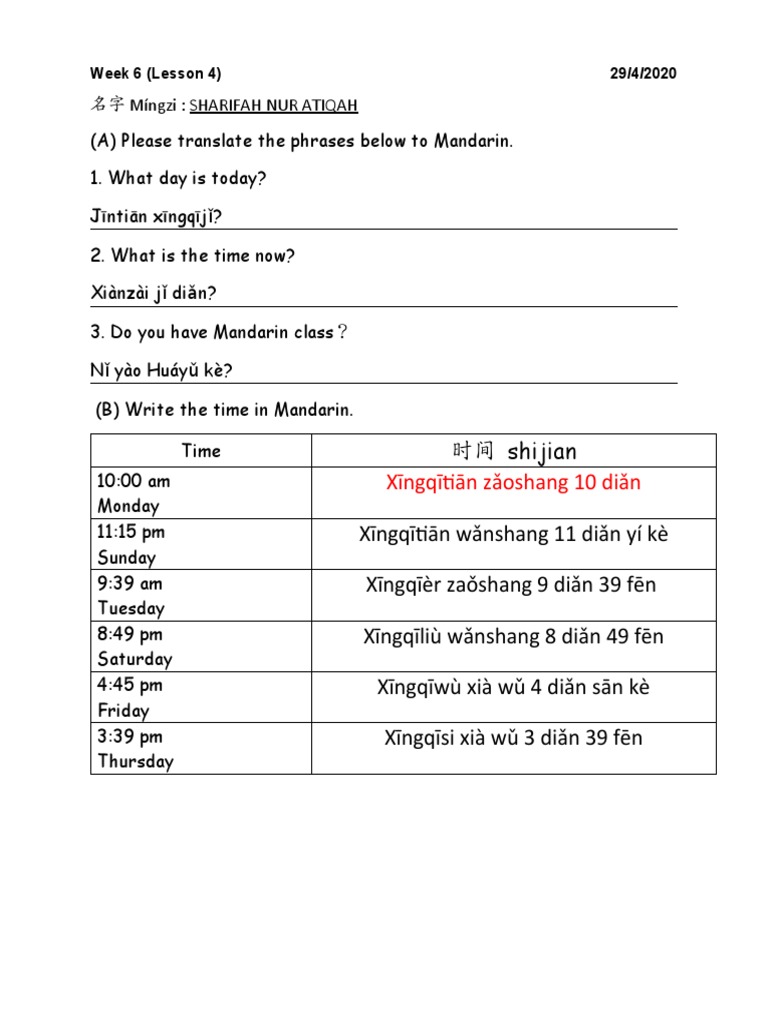 WEEK 6 TASK SH | PDF