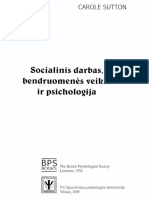 Carole Sutton - Socialinas Darbas Bendruomenes Veikla Ir Psichologija 1999 LT PDF