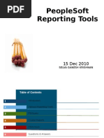 Download People Soft Reporting Tools Presentation by Selvaganesh Krishnan SN46059075 doc pdf